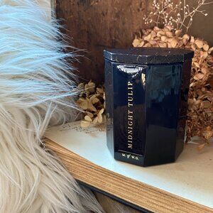 Makers of Wax Goods - Midnight Tulip - Dark Glass Candle